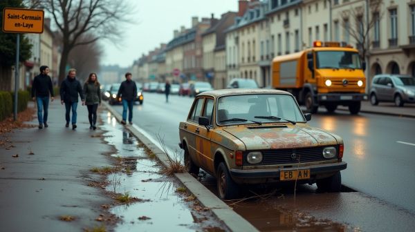 Comment faire enlever une épave gratuitement à Saint-Germain-en-Laye ?